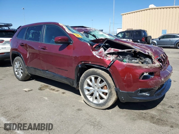 2018 Jeep Cherokee Latitude Tech Connect with VIN 1C4PJMCB4JD609019, listed as a Copart auction lot 49325535 with 87,270 mi miles and Salvage Title. Bid and sale history available at carsss.com. Image 4.