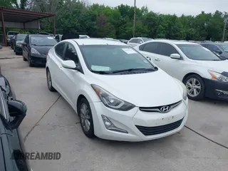 2016 Hyundai Elantra SE z VIN 5NPDH4AE9GH726853, wystawiony jako IAAI lot #42429151 z przebiegiem 148 332 mil mil oraz . Historia ofert i sprzedaży dostępna na DreamBid. Obrazek 1.