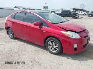 2011 Toyota Prius I with VIN JTDKN3DUXB1408074, listed as a IAAI auction lot 41941617 with 240,504 mi miles. Bid and sale history available at carsss.com. Image 1.