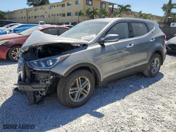 2018 Hyundai Santa Fe Sport 2.4L with VIN 5NMZT3LBXJH105871, listed as a Copart auction lot 49535925 with NaN miles and Clean Title. Bid and sale history available at carsss.com. Image 1.