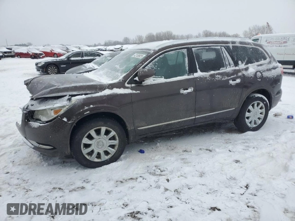 2017 Buick Enclave Leather with VIN 5GAKRBKD8HJ321768, listed as a Copart auction lot 42109925 with 146,497 mi miles and Clean Title. Bid and sale history available at DreamBid. Image 1.