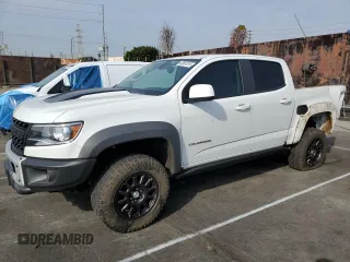 2021 Chevrolet Colorado 4WD ZR2 z VIN 1GCGTEEN9M1206215, wystawiony jako Copart lot #43551015 z przebiegiem 24 227 mil mil oraz Szkoda całkowita • Salvage title. Historia ofert i sprzedaży dostępna na DreamBid. Obrazek 1.