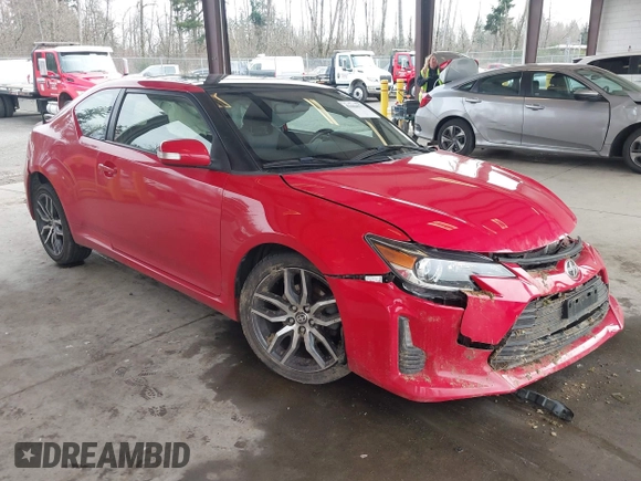 2015 Scion tC z VIN JTKJF5C71FJ008872, wystawiony jako IAAI lot #41664672 z przebiegiem 119 142 mil mil oraz . Historia ofert i sprzedaży dostępna na DreamBid. Obrazek 1.