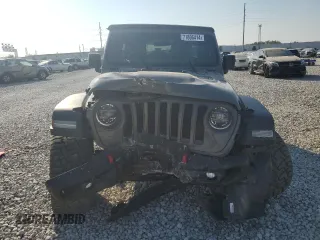 2018 Jeep Wrangler Unlimited Rubicon with VIN 1C4HJXFN9JW315938, listed as a Copart auction lot 86741084 with 83,965 mi miles and Salvage title. Bid and sale history available at DreamBid. Image 5.