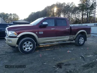 2016 Ram 2500 Laramie Longhorn z VIN 3C6UR5GL0GG323692, wystawiony jako Copart lot #42044685 z przebiegiem 113 473 mil mil oraz Szkoda całkowita • Salvage title. Historia ofert i sprzedaży dostępna na DreamBid. Obrazek 1.