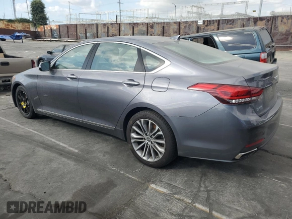 2015 Hyundai Genesis 3.8L with VIN KMHGN4JE6FU049153, listed as a Copart auction lot 71475544 with 87,477 mi miles and Salvage Title. Bid and sale history available at carsss.com. Image 2.
