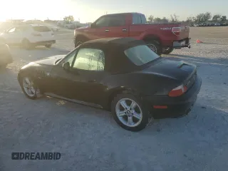 2000 BMW Z3 2.5 z VIN WBACH9343YLF88835, wystawiony jako Copart lot #77306774 z przebiegiem Nie podano mil oraz Szkody całkowita. Historia ofert i sprzedaży dostępna na DreamBid. Obrazek 2.