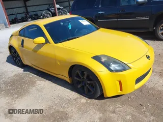 2005 Nissan 350Z Enthusiast z VIN JN1AZ34D85M610921, wystawiony jako IAAI lot #41983952 z przebiegiem 169 477 mil mil oraz . Historia ofert i sprzedaży dostępna na DreamBid. Obrazek 1.