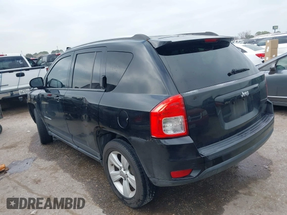 2012 Jeep Compass Sport with VIN 1C4NJCBBXCD657291, listed as a IAAI auction lot 41550847 with 165,301 mi miles. Bid and sale history available at carsss.com. Image 3.