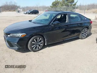 2024 Honda Civic Sedan EX with VIN 2HGFE1F76RH333674, listed as a IAAI auction lot 41774348 with 5,380 mi miles. Bid and sale history available at carsss.com. Image 17.