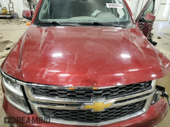 2016 Chevrolet Suburban LS with VIN 1GNSKGKC9GR186153, listed as a Copart auction lot 84402854 with 0 mi miles and Non Repairable. Bid and sale history available at carsss.com. Image 12.