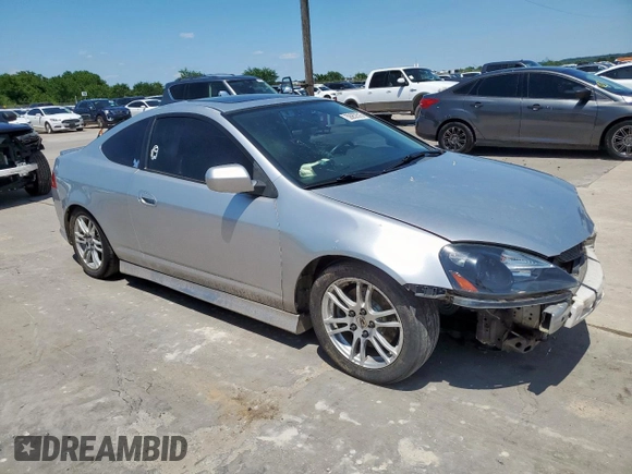 2006 Acura RSX Type S with VIN JH4DC53026S019971, listed as a Copart auction lot 58952515 with 169,637 mi miles and Salvage title. Bid and sale history available at DreamBid. Image 4.