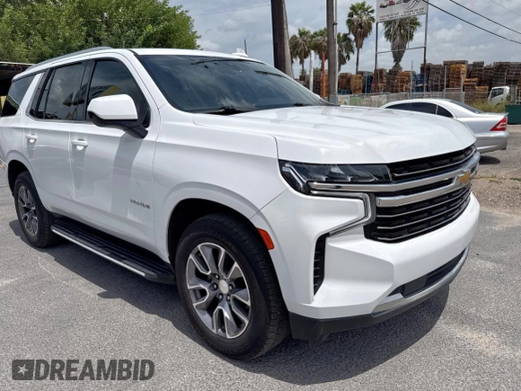 2021 Chevrolet Tahoe LT with VIN 1GNSCNKD4MR252131, listed as a Copart auction lot 66889235 with 102,048 mi miles and Clean title. Bid and sale history available at DreamBid. Image 1.