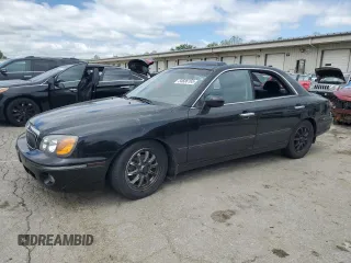 2002 Hyundai XG L z VIN KMHFU45E42A222494, wystawiony jako Copart lot #54686165 z przebiegiem 71 052 mil mil oraz Szkoda całkowita • Salvage title. Historia ofert i sprzedaży dostępna na DreamBid. Obrazek 1.