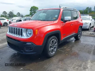 2018 Jeep Renegade Limited with VIN ZACCJADBXJPH12121, listed as a IAAI auction lot 42003114 with 53,126 mi miles and . Bid and sale history available at DreamBid. Image 18.