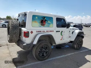 2021 Jeep Wrangler Rubicon z VIN 1C4HJXCG6MW713859, wystawiony jako Copart lot #72422884 z przebiegiem 52 627 mil mil oraz Szkoda całkowita • Salvage title. Historia ofert i sprzedaży dostępna na DreamBid. Obrazek 3.