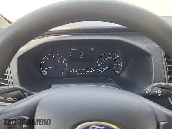 2023 Ford Transit Cargo with VIN 1FTBR1X87PKC01635, listed as a IAAI auction lot 42832727 with 17,348 mi miles and . Bid and sale history available at DreamBid. Image 29.