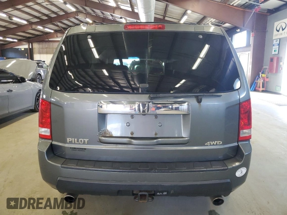 2009 Honda Pilot EX-L with VIN 5FNYF48529B032004, listed as a Copart auction lot 51122095 with 240,672 mi miles and Clean Title. Bid and sale history available at carsss.com. Image 6.