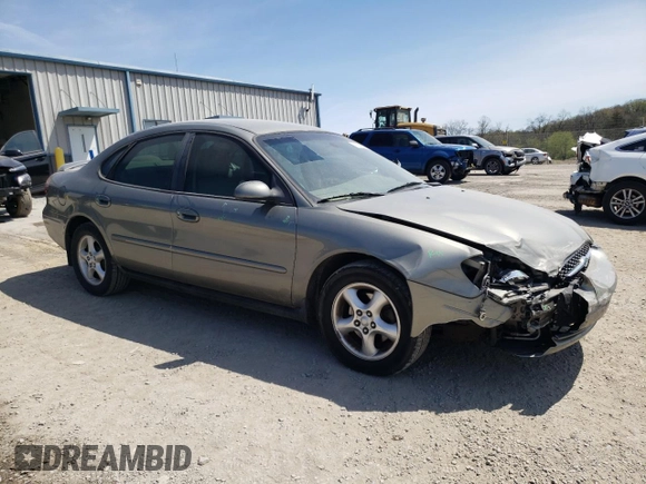 2001 Ford Taurus SES with VIN 1FAFP55U71A232899, listed as a Copart auction lot 53276665 with 129,347 mi miles and Salvage Title. Bid and sale history available at carsss.com. Image 4.