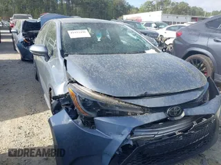 2021 Toyota Corolla LE with VIN 5YFEPMAE5MP252017, listed as a IAAI auction lot 41932436 with 69,146 mi miles. Bid and sale history available at carsss.com. Image 1.