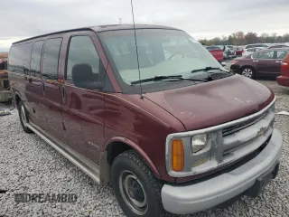 1999 Chevrolet Express with VIN 1GAHG39R5X1151916, listed as a Copart auction lot 79770974 with 132,965 mi miles and Salvage Title. Bid and sale history available at carsss.com. Image 4.