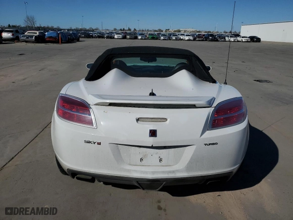 2007 Saturn Sky Red Line with VIN 1G8MG35X27Y141369, listed as a Copart auction lot 48509535 with 131,024 mi miles and Clean Title. Bid and sale history available at carsss.com. Image 6.