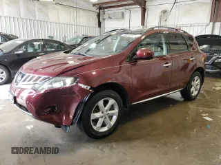 2010 Nissan Murano SL z VIN JN8AZ1MWXAW132989, wystawiony jako Copart lot #59939355 z przebiegiem 189 232 mil mil oraz Czysty tytuł • Clean title. Historia ofert i sprzedaży dostępna na DreamBid. Obrazek 1.