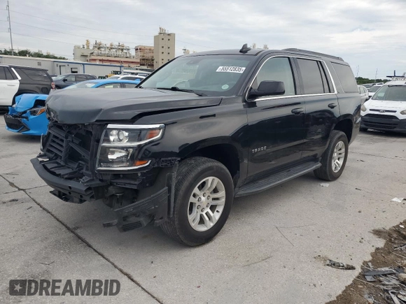 2019 Chevrolet Tahoe LT с VIN 1GNSCBKC7KR119334, выставлен на аукционе Copart как лот 55512835 с пробегом 56 710 миль миль и Списание • Salvage title. История ставок и продаж доступна на DreamBid. Изображение 1.