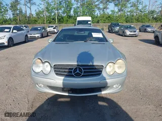 2003 Mercedes-Benz SL-Class with VIN WDBSK75F53F010905, listed as a IAAI auction lot 41998993 with 1 mi miles. Bid and sale history available at carsss.com. Image 12.