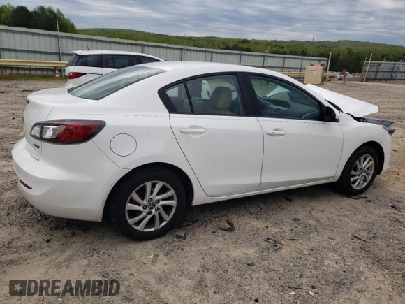 2013 Mazda 3 i Touring with VIN JM1BL1V78D1819110, listed as a Copart auction lot 53026535 with 77,212 mi miles and Salvage Title. Bid and sale history available at DreamBid. Image 3.
