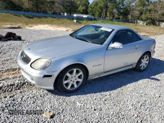2001 Mercedes-Benz SLK-Class Kompressor with VIN WDBKK49F31F188527, listed as a Copart auction lot 84489514 with 182,831 mi miles and Salvage Title. Bid and sale history available at carsss.com. Image 1.
