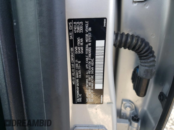 2015 Volvo V60 T5 Drive-E Premier with VIN YV140MEK9F1267816, listed as a Copart auction lot 78846214 with 93,380 mi miles and Salvage Title. Bid and sale history available at carsss.com. Image 12.