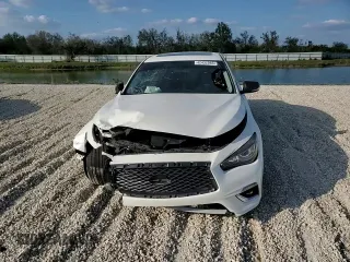 2019 Infiniti Q50 3.0t LUXE with VIN JN1EV7AP0KM518880, listed as a Copart auction lot 42432065 with 63,835 mi miles and Non Repairable. Bid and sale history available at carsss.com. Image 11.