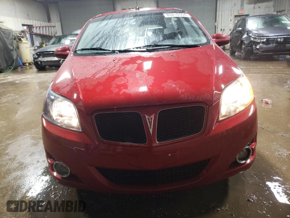 2009 Pontiac G3 z VIN KL2TD66E89B654269, wystawiony jako Copart lot #85210354 z przebiegiem 34 610 mil mil oraz Szkody całkowita. Historia ofert i sprzedaży dostępna na DreamBid. Obrazek 5.