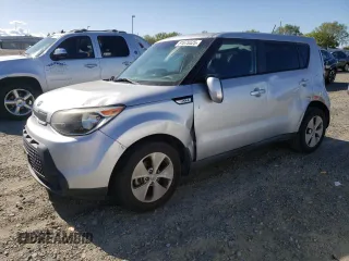 2015 Kia Soul with VIN KNDJN2A26F7812453, listed as a Copart auction lot 51675525 with 42,676 mi miles and Salvage Title. Bid and sale history available at carsss.com. Image 1.