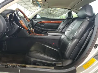 2002 Lexus SC 430 with VIN JTHFN48Y220017266, listed as a Copart auction lot 59598535 with 159,857 mi miles and Salvage title. Bid and sale history available at DreamBid. Image 7.