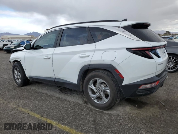 2022 Hyundai Tucson SEL with VIN 5NMJB3AE6NH029908, listed as a Copart auction lot 47943585 with 65,542 mi miles and Salvage Title. Bid and sale history available at carsss.com. Image 2.