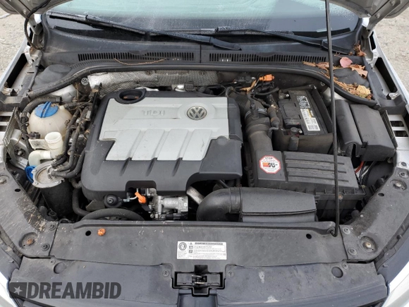 2012 Volkswagen Jetta Sedan TDI with VIN 3VW3L7AJ4CM314737, listed as a Copart auction lot 44547995 with 132,691 mi miles and Salvage Title. Bid and sale history available at carsss.com. Image 11.