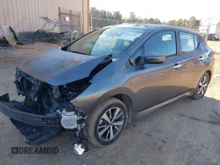 2022 Nissan LEAF S Plus with VIN 1N4BZ1BV2NC554567, listed as a IAAI auction lot 41281401 with 50,684 mi miles and . Bid and sale history available at DreamBid. Image 17.