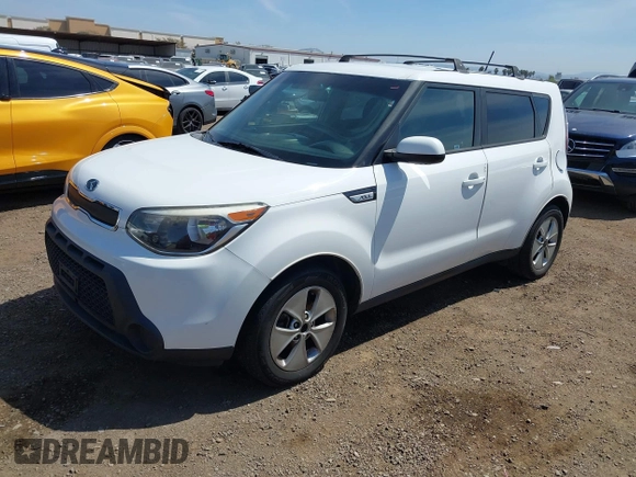 2015 Kia Soul with VIN KNDJN2A25F7178150, listed as a IAAI auction lot 41871680 with 118,487 mi miles. Bid and sale history available at carsss.com. Image 2.