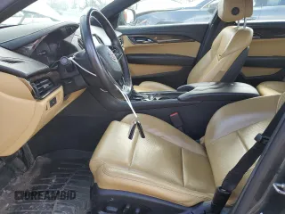2014 Cadillac ATS Luxury RWD with VIN 1G6AB5RX4E0110961, listed as a Copart auction lot 50615165 with 80,089 mi miles and Salvage Title. Bid and sale history available at carsss.com. Image 7.