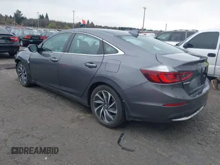 2019 Honda Insight Touring with VIN 19XZE4F90KE020510, listed as a IAAI auction lot 41838187 with 88,649 mi miles and . Bid and sale history available at DreamBid. Image 3.