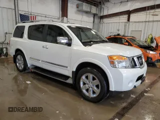 2014 Nissan Armada SV z VIN 5N1AA0NC6EN601343, wystawiony jako Copart lot #55153645 z przebiegiem 116 152 mil mil oraz Czysty tytuł • Clean title. Historia ofert i sprzedaży dostępna na DreamBid. Obrazek 4.