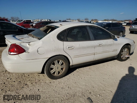 2007 Ford Taurus SEL with VIN 1FAFP56U97A177637, listed as a Copart auction lot 41812445 with 170,789 mi miles and Salvage Title. Bid and sale history available at DreamBid. Image 3.