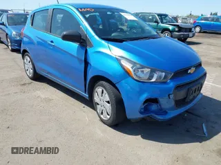 2017 Chevrolet Spark LS with VIN KL8CB6SA2HC761048, listed as a IAAI auction lot 41997077 with 180,773 mi miles. Bid and sale history available at carsss.com. Image 1.