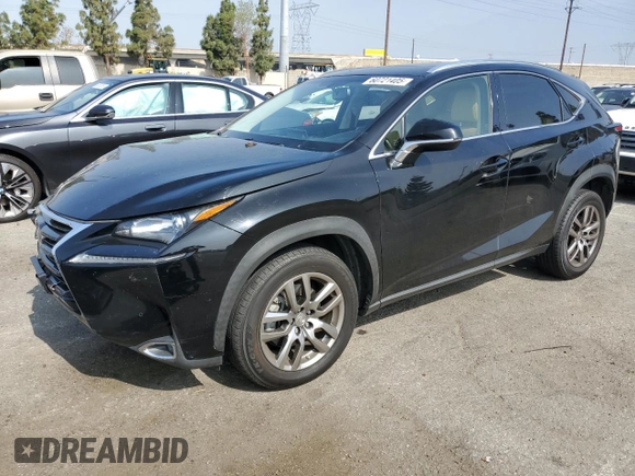 2015 Lexus NX 200t with VIN JTJYARBZ8F2017610, listed as a Copart auction lot 60721405 with 147,813 mi miles and Salvage title. Bid and sale history available at DreamBid. Image 1.