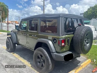 2023 Jeep Wrangler Willys with VIN 1C4HJXDN1PW530435, listed as a Copart auction lot 64590515 with 4,363 mi miles and Clean title. Bid and sale history available at DreamBid. Image 3.