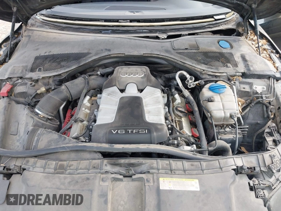 2013 Audi A7 Prestige with VIN WAU2GAFCXDN054133, listed as a IAAI auction lot 41924265 with 170,498 mi miles and . Bid and sale history available at DreamBid. Image 10.