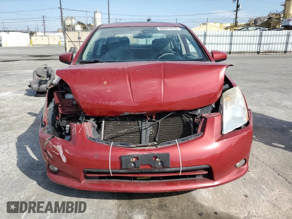2012 Nissan Sentra S with VIN 3N1AB6AP4CL709523, listed as a Copart auction lot 60631815 with 111,759 mi miles and Salvage title. Bid and sale history available at DreamBid. Image 5.