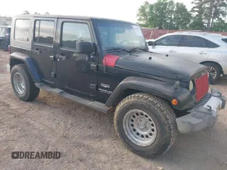 2008 Jeep Wrangler Unlimited Sahara with VIN 1J4GB591X8L523581, listed as a IAAI auction lot 42035446 with 200,570 mi miles and . Bid and sale history available at DreamBid. Image 1.